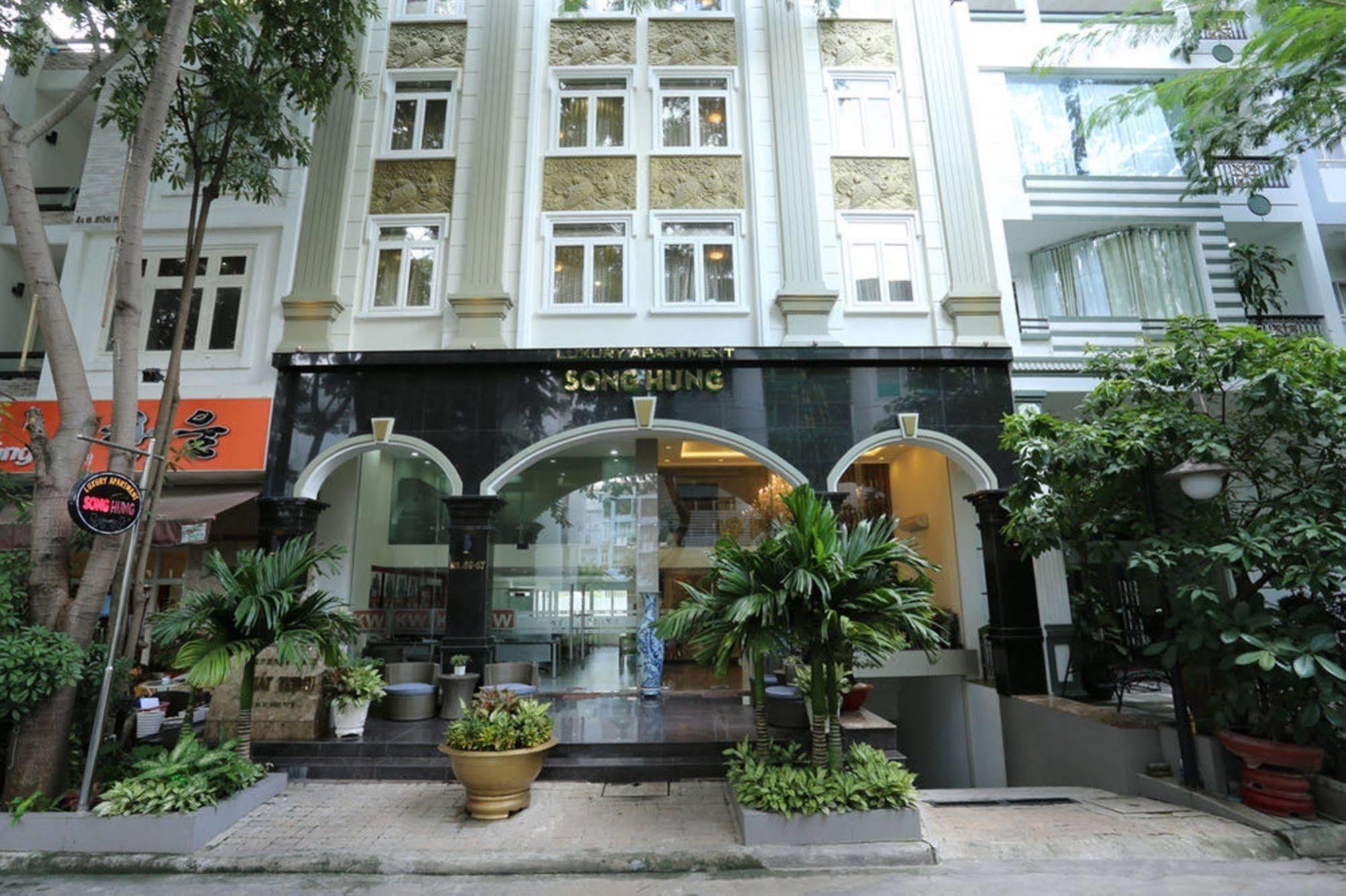 Song Hung Hotel & Serviced Apartments - Can Ho Dich Vu & Khach San Ho Chi Minh-Byen Eksteriør billede